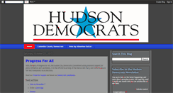 Desktop Screenshot of hudsoncitydemocrats.org