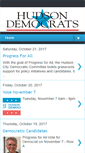 Mobile Screenshot of hudsoncitydemocrats.org